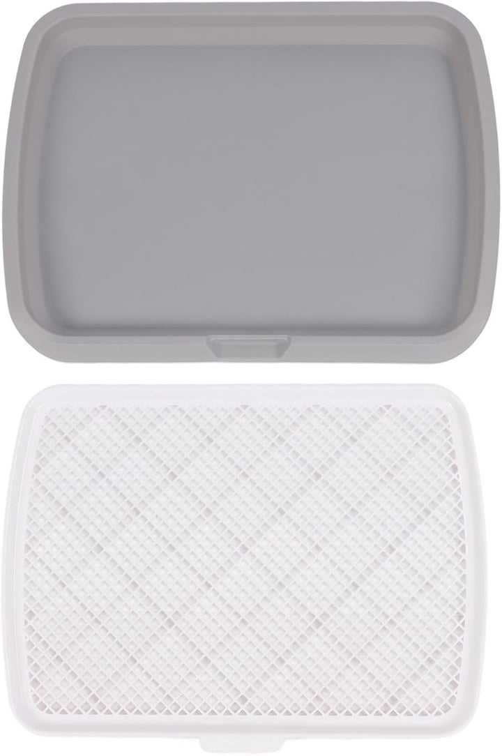 GLOGLOW Hundetöpfchen-Tablett, Kleine Hunde-Welpentoilette, Abnehmbare, Waschbare Hunde-Toiletten-Tr