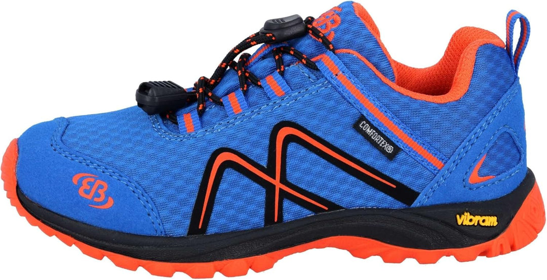 Brütting Unisex Kinder Guide Outdoor- & Trekkingschuh 26 EU Blau Orange, 26 EU Blau Orange