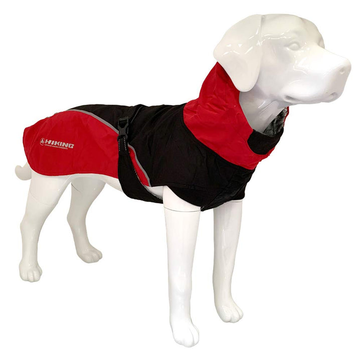 Croci Hiking Hundemantel, wasserdicht, für Hunde, feuchtigkeitsregulierendes Futter, Nanga Red, Grös