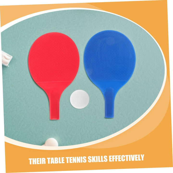 HEMOTON 8 Stück Pong Schläger Mini Tischtennis Tischtennisschläger Tennisschläger Tischtennistrainer