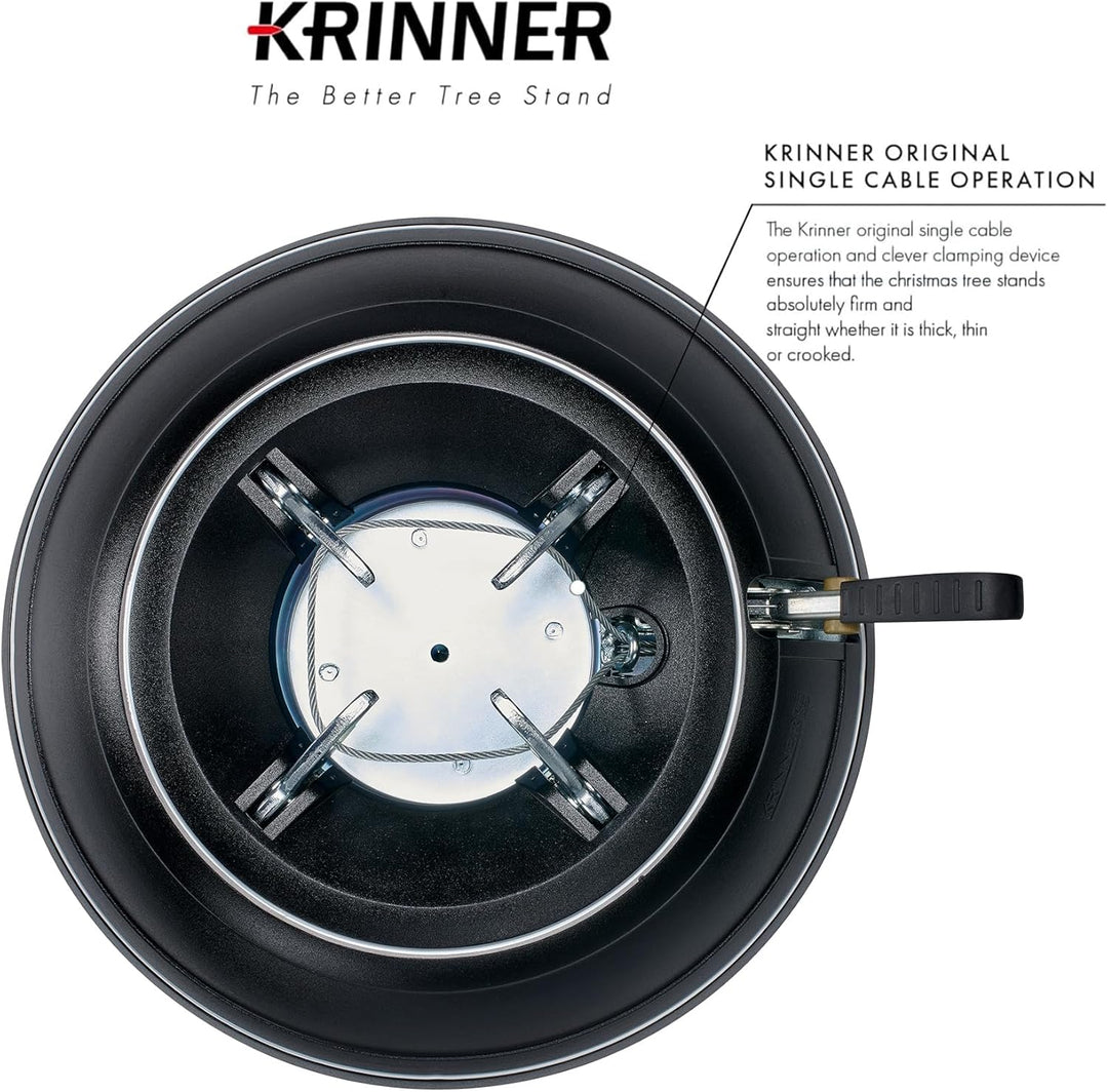 Krinner 401736 ORIGINAL Christbaumständer Vario Classic In-& Outdoor, Schwarz Vario Classic In und,