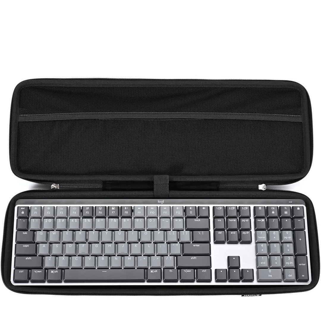 RAIACE Hartschalenkoffer kompatibel mit MX Mechanical Illuminated Performance Keyboard Steht nur EIN
