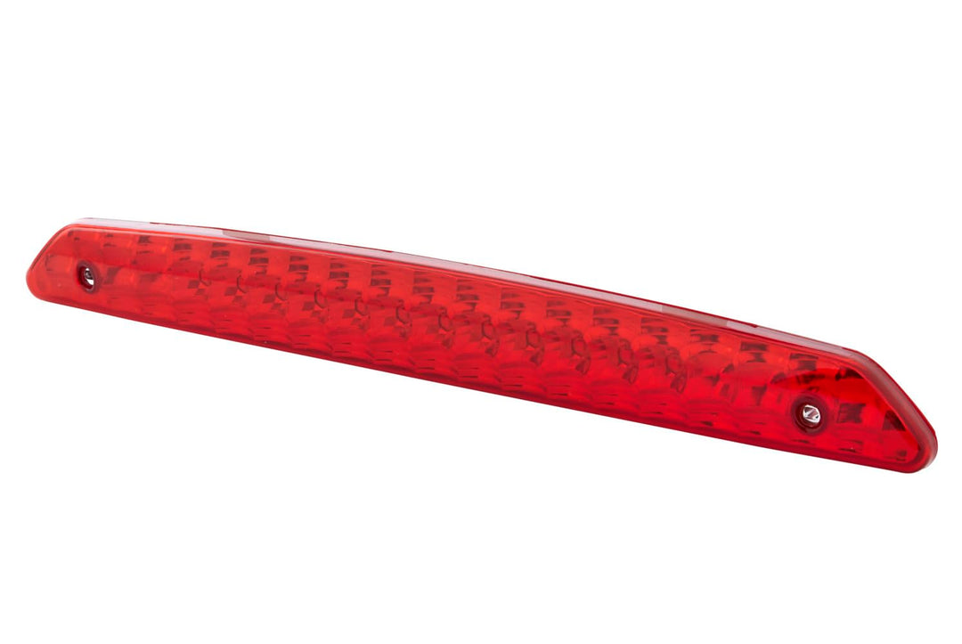 HELLA - Zusatzbremsleuchte - LED - 24/12V - Anbau/aufklebbar - Lichtscheibenfarbe: rot - LED-Lichtfa