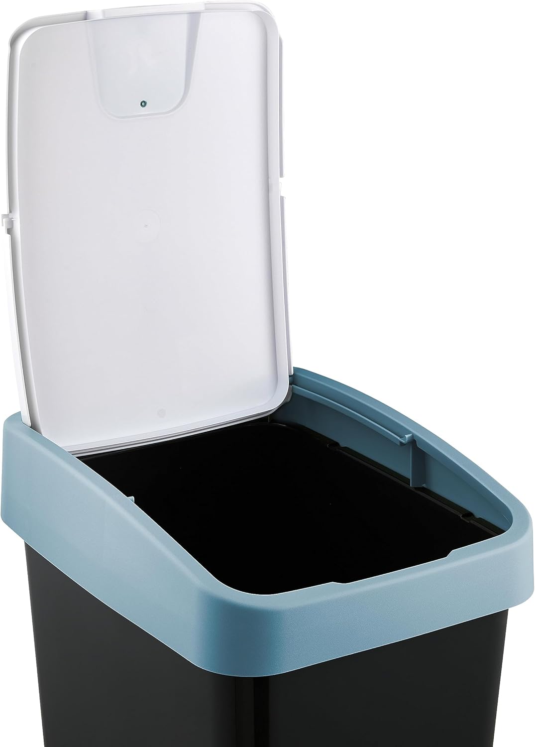 keeeper Premium Abfallbehälter mit Flip-Deckel, Soft Touch, 45 l, Magne, Nordic Blue 45 L Nordic Blu