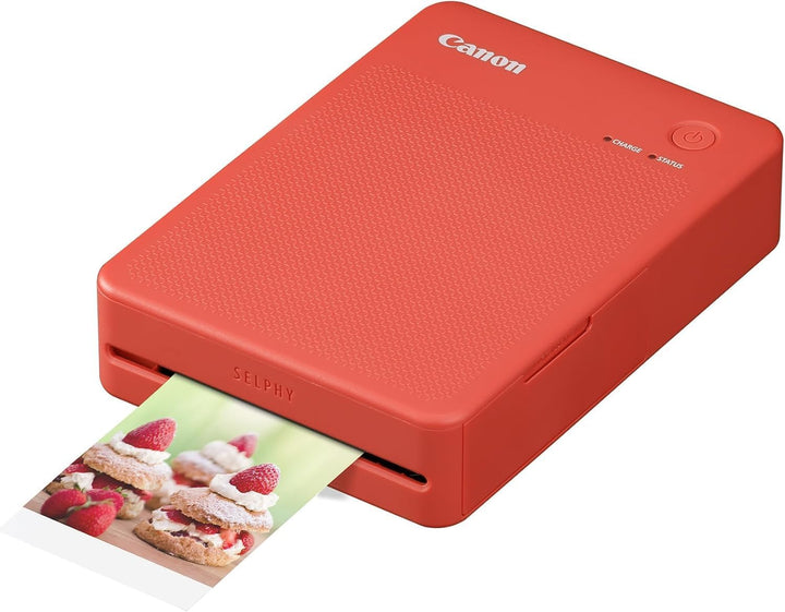 Canon Selphy QX20 Rot + XC-20L Vol. 20 Farbtinte/Etikettenset Selphy QX20 Red + XC-20L vol 20 Colour