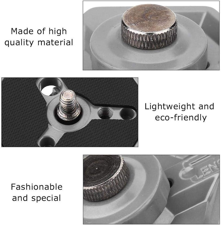 EBTOOLS Sechskant Schnellwechsel Platten 3049 1/4" Schraube für 030-14 RC0 3063 Photo Studio Acces