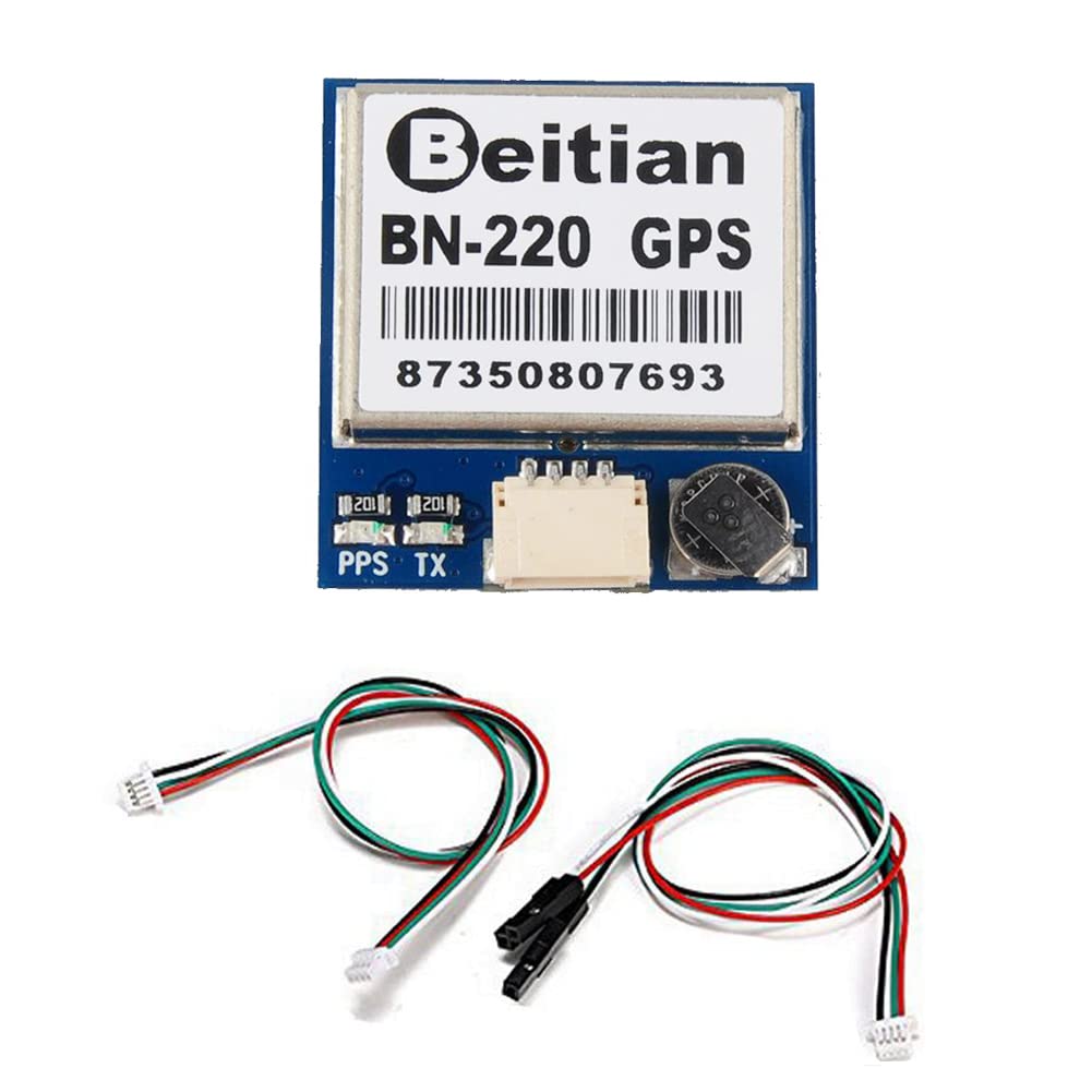 Geekstory BN-220 Dual GPS Glonass Modul Navigation TTL Level 9600bps + GPS Passive Antenne für Ardui