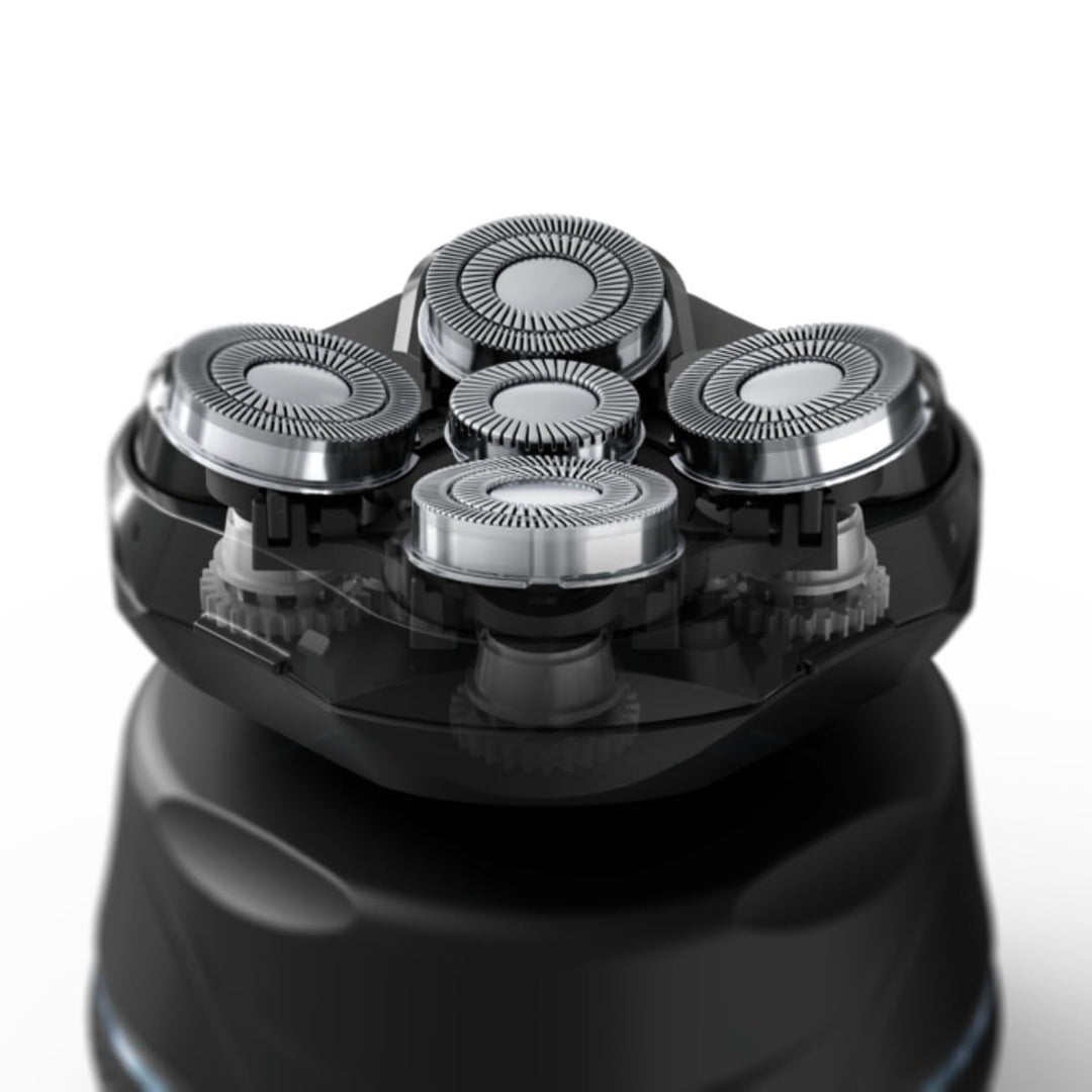 Rowenta GentleBald Barber Experience Scherkopfrasierer, 5 Aufsätze mit Titanbeschichtung, 0,1 mm, Be