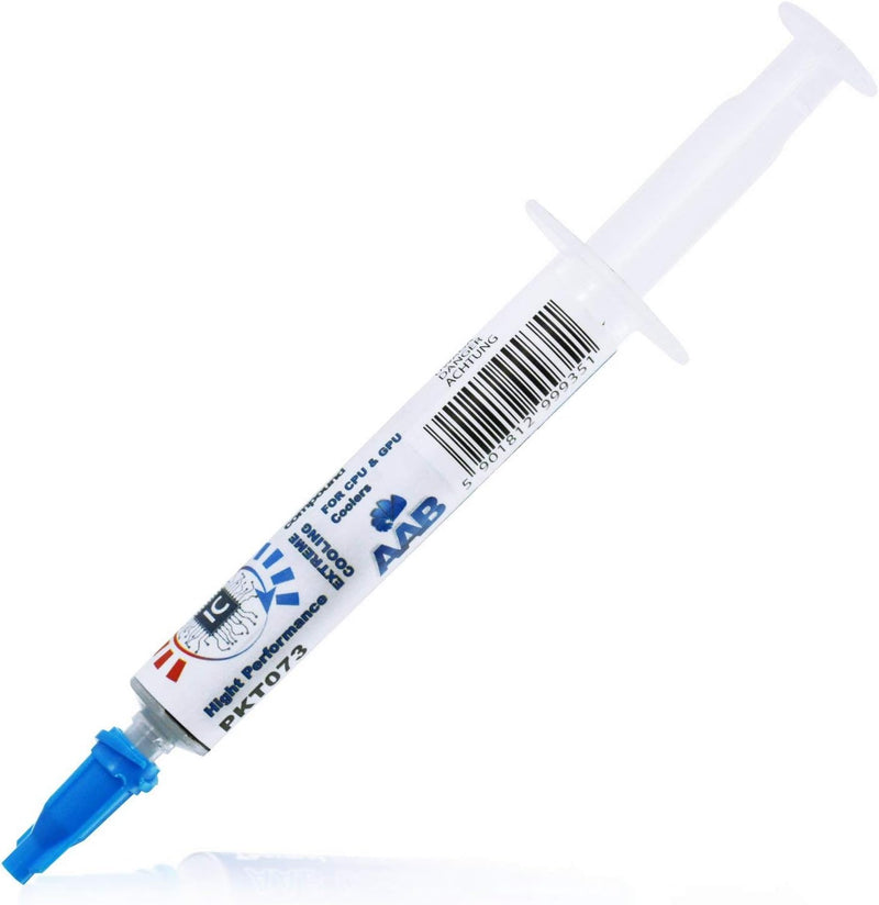 AABCOOLING Thermal Grease 5-4g - Hochleistungs 12,5W/mK Wärmeleitpaste mit Silber - Hoher Wärmeleitf