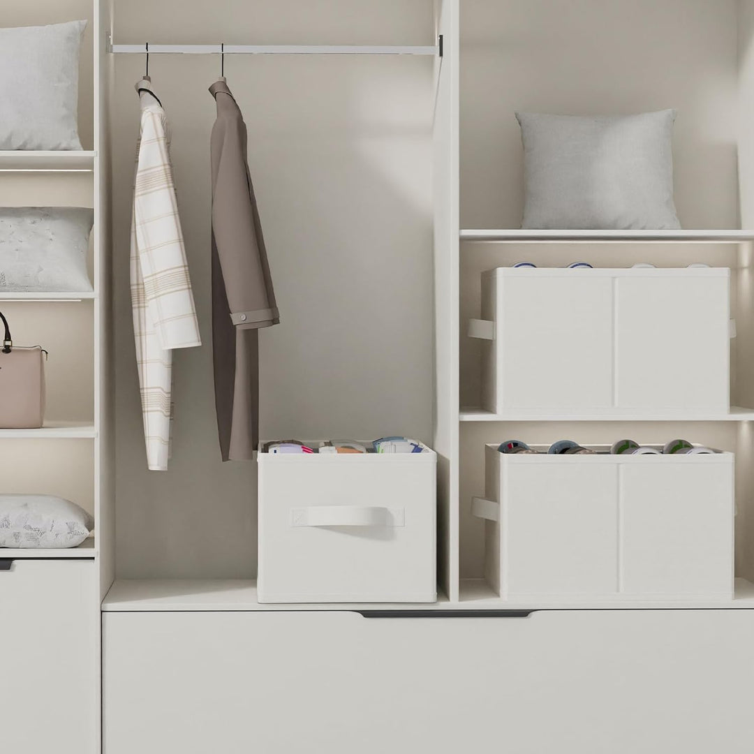 2 Stück Schuhorganizer für Closet, Grosse Schuhaufbewahrung Platzsparend Passt 12-24 Paare, Faltbare