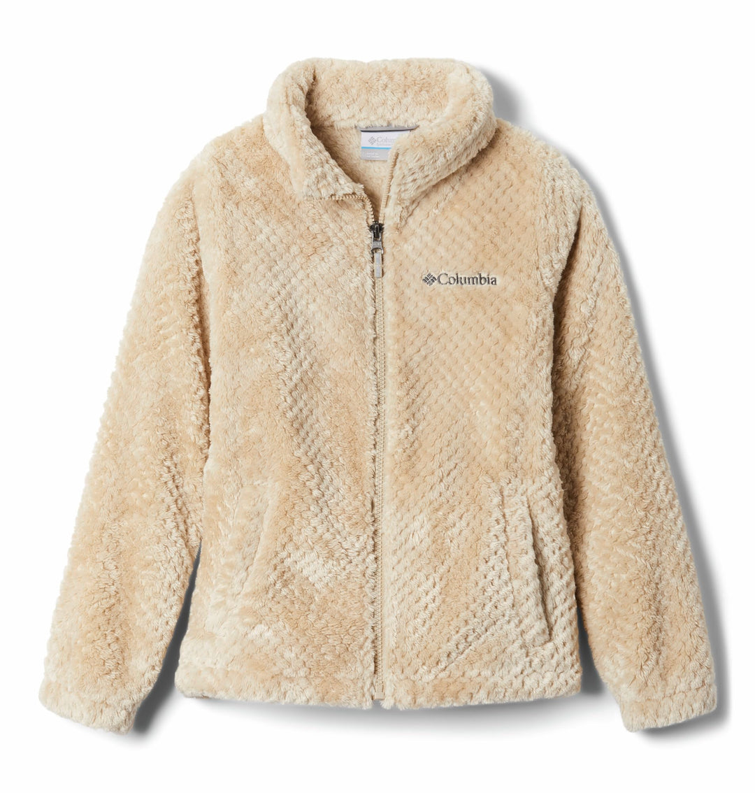 Columbia Fire Side Sherpa Full Zip Mädchen-Fleecejacke Ancient Fossil XL, XL Ancient Fossil