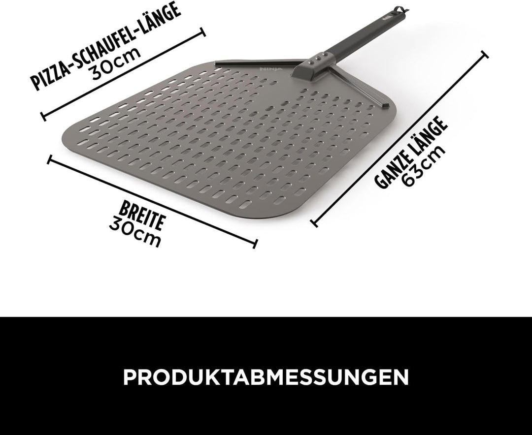 Ninja Woodfire Pizzaschaufel für Aussenöfen der Serie OO101UK, leicht perforierter, rostbeständiger