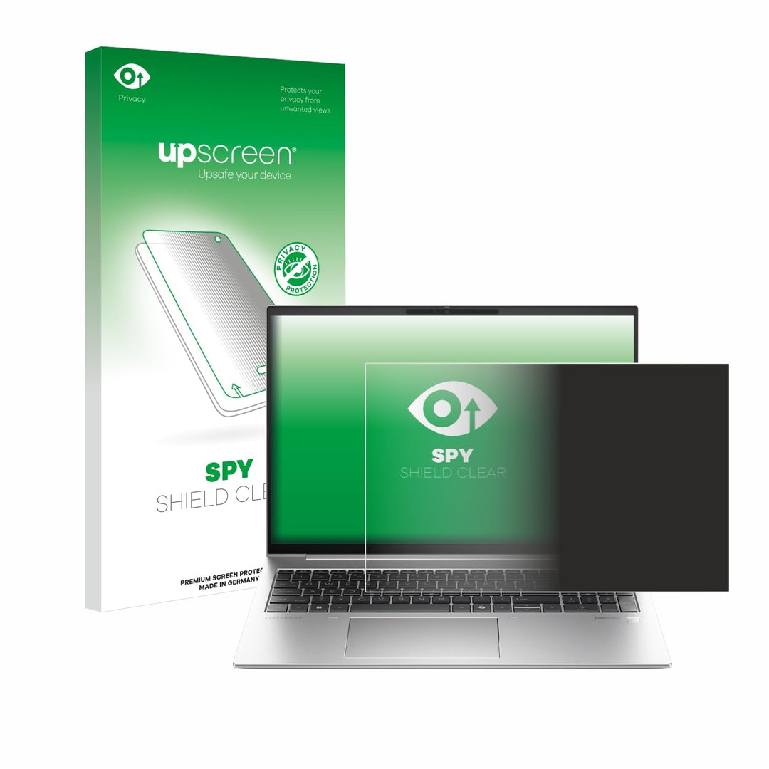 upscreen Anti-Spy Blickschutzfolie für HP EliteBook 860 G11 Made in Germany, Privacy Screen Displays