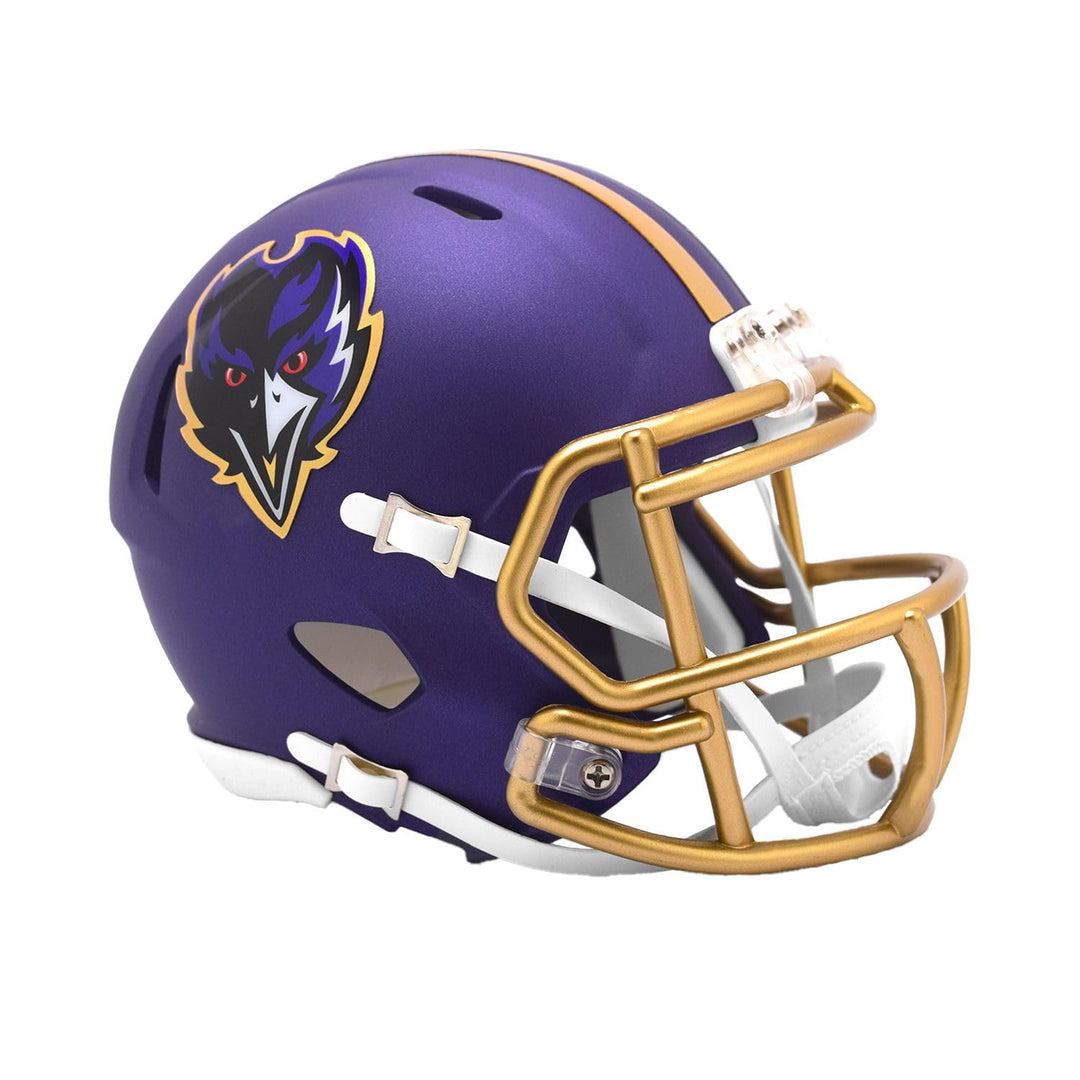 NFL Baltimore Ravens Alternate Mini Helm Speed Footballhelm