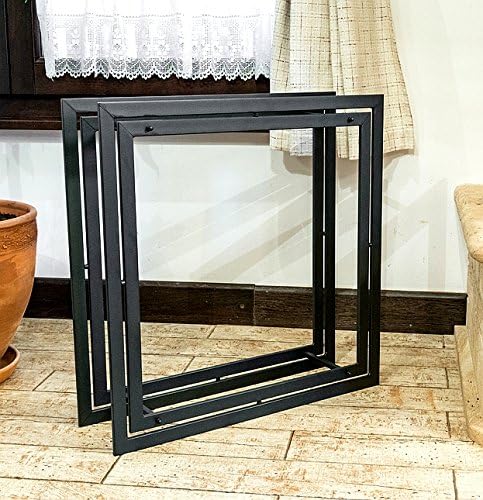 DanDiBo Kaminholzregal Square Kaminholzständer 70 cm Holzkorb Kaminholzhalter Holzregal