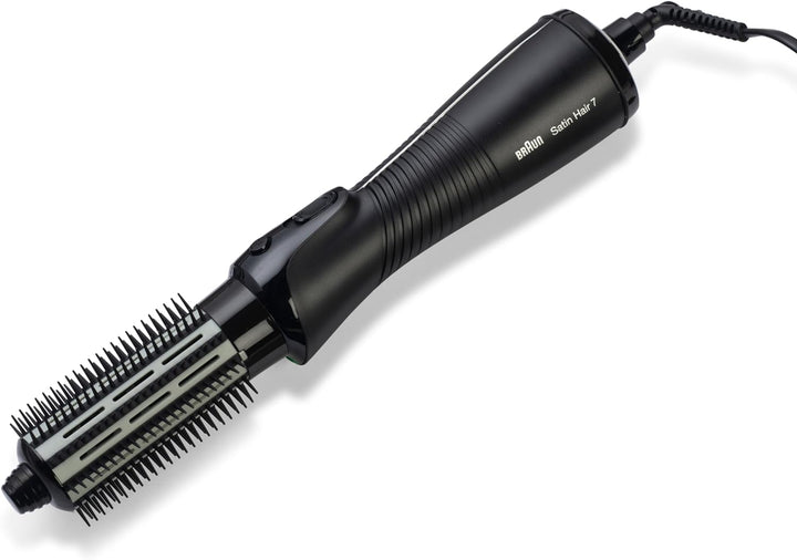 Braun Satin Hair 7 Warmluft-Lockenbürste mit IONTEC Technologie, inkl. Kamm-und Bürstenaufsatz, AS 7