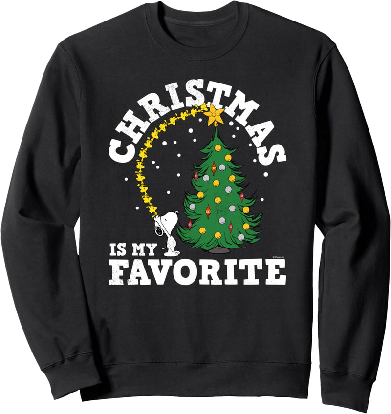 Peanuts - Weihnachten ist mein Favorit Sweatshirt