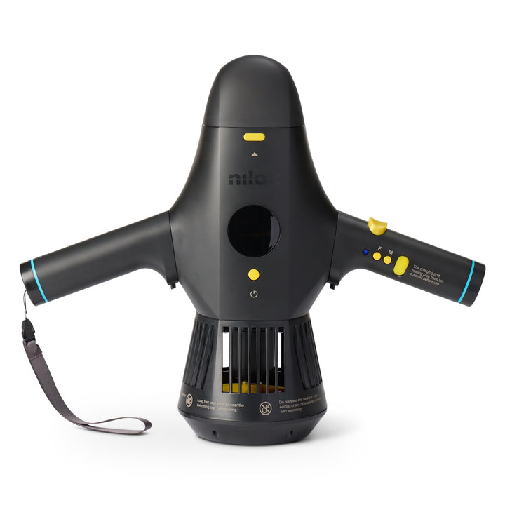 Nilox Waterscooter, Elektrischer Unterwasser-Scooter für SUP Schwarz, Schwarz