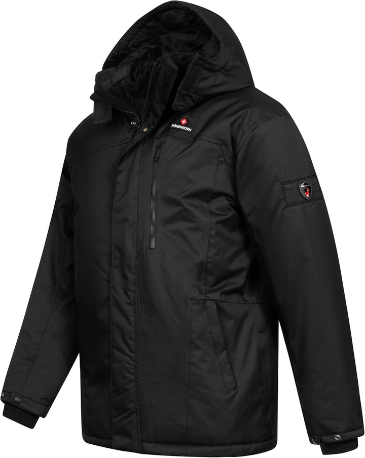 Höhenhorn Starsgard Herren Winter Jacke Wasserdicht Atmungsaktive Funktionsjacke S Schwarz, S Schwar