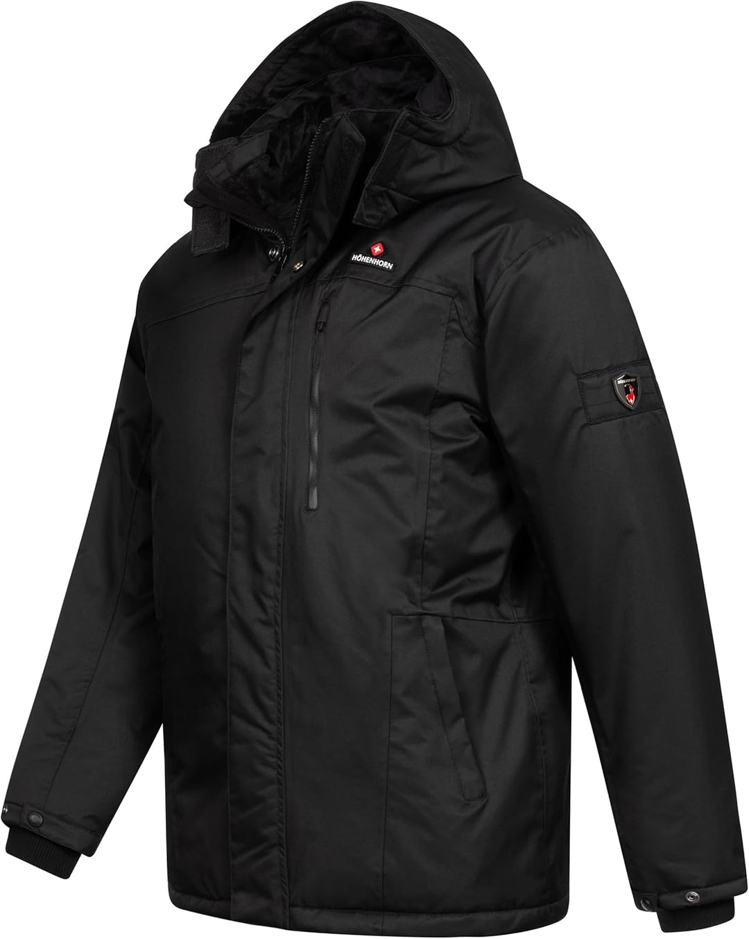 Höhenhorn Starsgard Herren Winter Jacke Wasserdicht Atmungsaktive Funktionsjacke L Schwarz, L Schwar