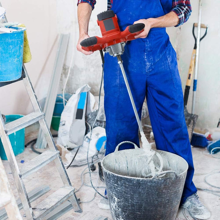 Farb-Mörtelrührer, Rührwerke Mörtelrührer Zementrührer Betonrührer Ergonomische Handgriffe mit 6 Ges