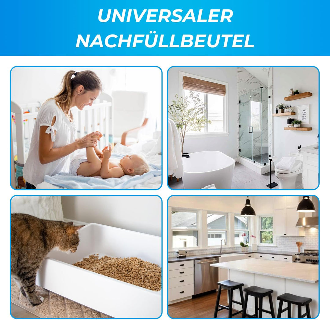 My Happy Nappy Nachfüllungen -【Kompatibel mit Tommee Tippee Sangenic Tec, Simplee Sangenic und Twist