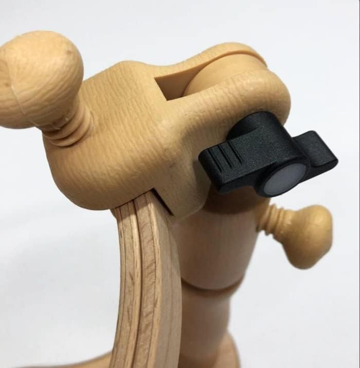 Nurge Verstellbarer Stickerei Tischständer Kreuzstich Hoop Ständer Stickrahmen Halter Handpoliert Na