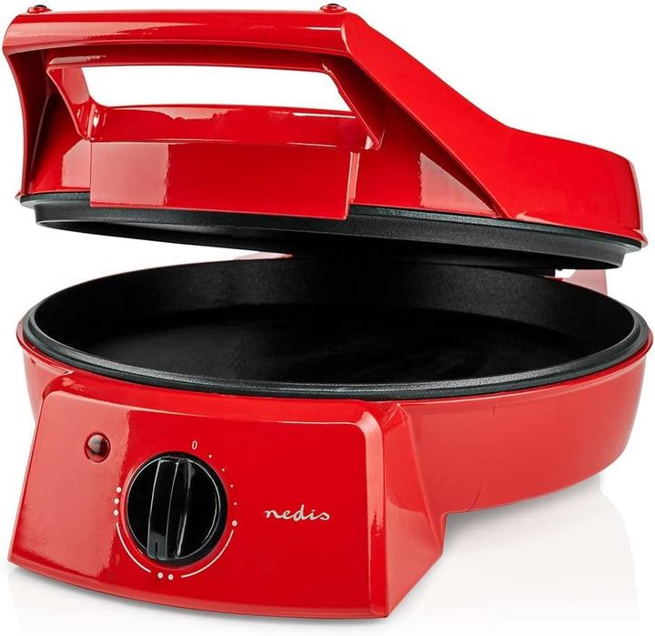 Nedis FCPM100FRD Pizzamaker, Aluminium