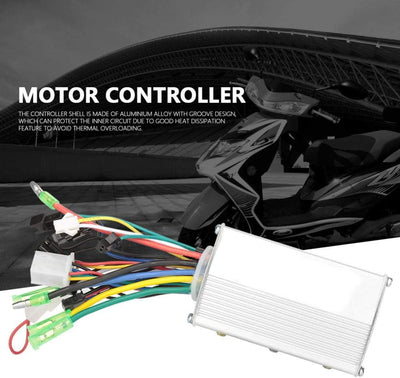 Brushless Controller,36V / 48V 250W Brushless-Motorsteuerung für elektrischen Fahrrad-Roller usw