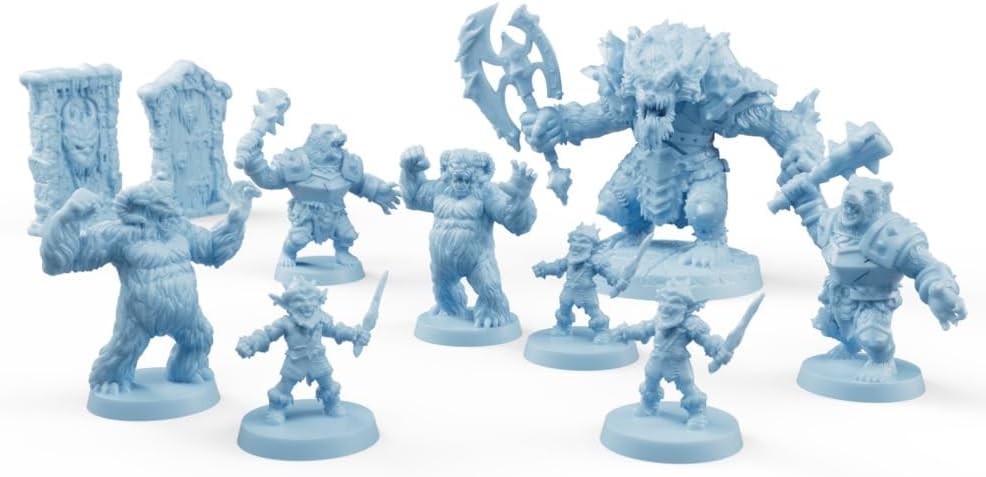 Hasbro F5815 Heroquest Frozen Horror Spiel, Mehrfarbig The Frozen Horror (Quest Pack), The Frozen Ho