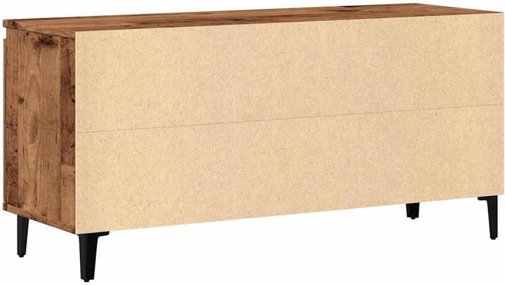 vidaXL TV-Ständer aus Holz 102 x 35 x 50 cm aus mehrschichtigem Holz, Hi-Fi-Schrank, TV-Bank, TV-Sch