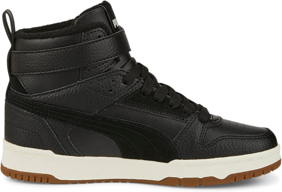 PUMA Unisex Kinder Rbd Game WTR Jr Sneaker 37.5 EU Puma Black Puma Black Puma Team Gold, 37.5 EU Pum