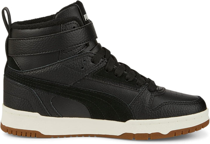 PUMA Unisex Kinder Rbd Game WTR Jr Sneaker 37.5 EU Puma Black Puma Black Puma Team Gold, 37.5 EU Pum