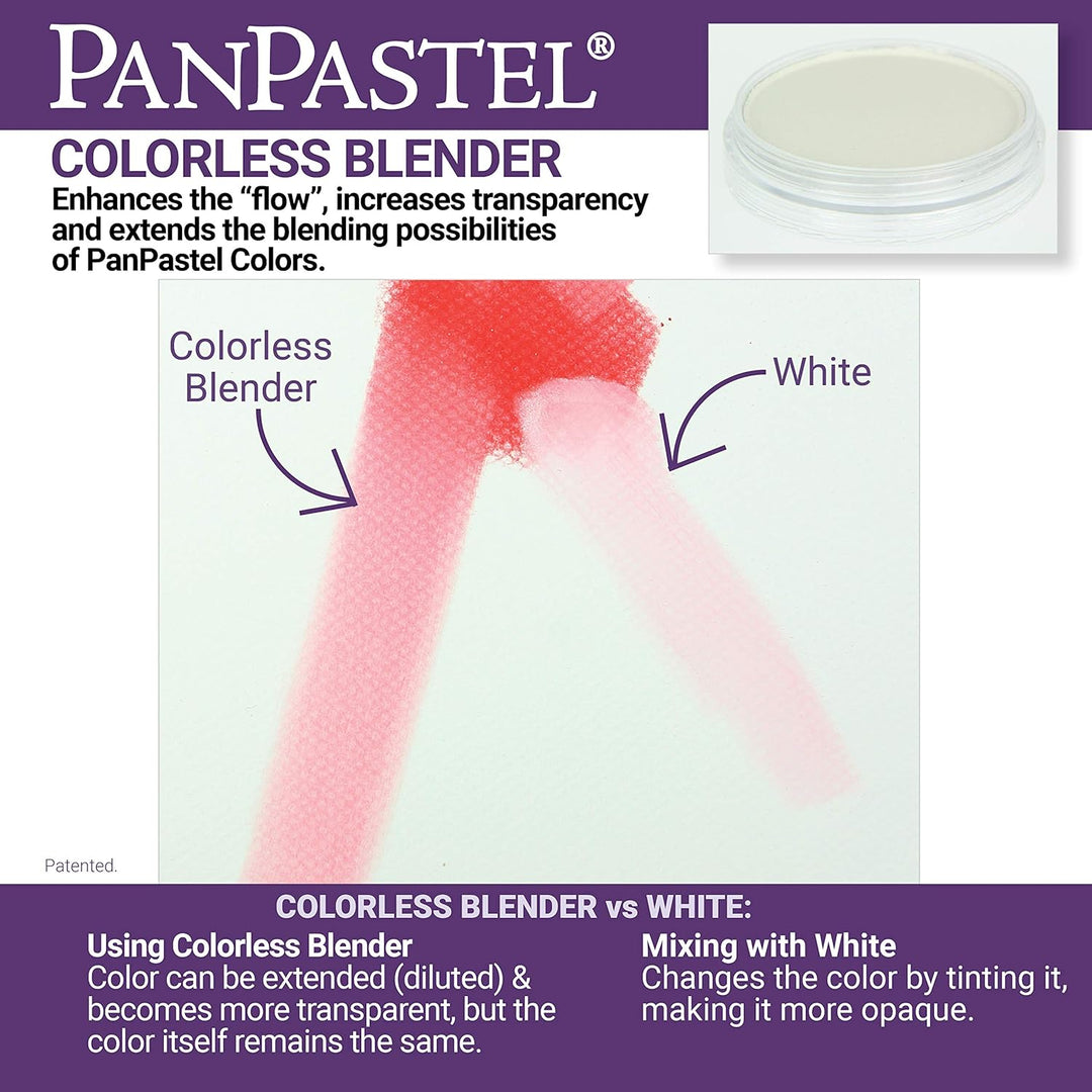 Colorfin PanPastel Ultra Soft Künstlerpastell-Set, 9 ml, 5 kg, Perlmutt