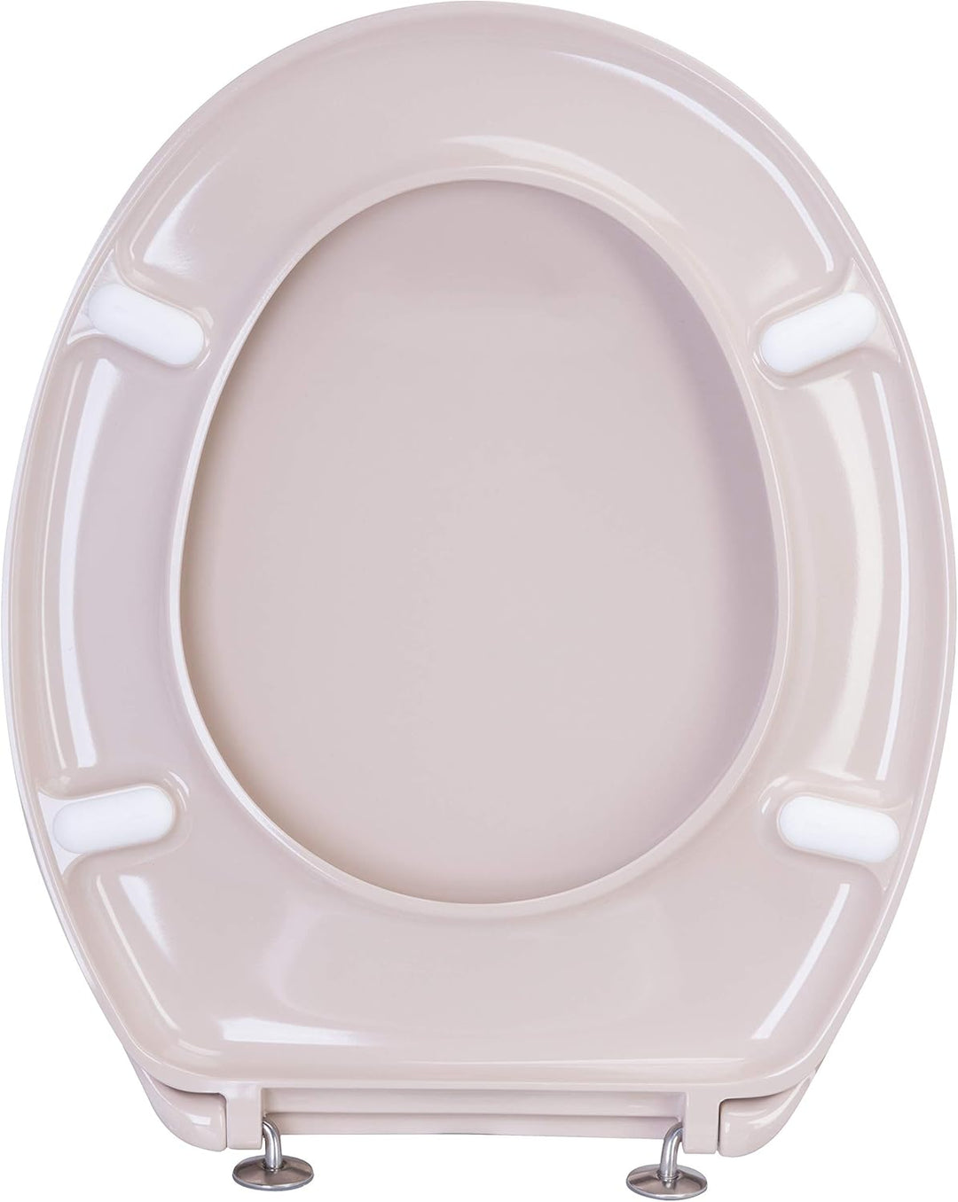 Cornat WC-Sitz "Cetina" - Schlichter Look in beige - Pflegeleichter Duroplast - Unifarbenes Design p