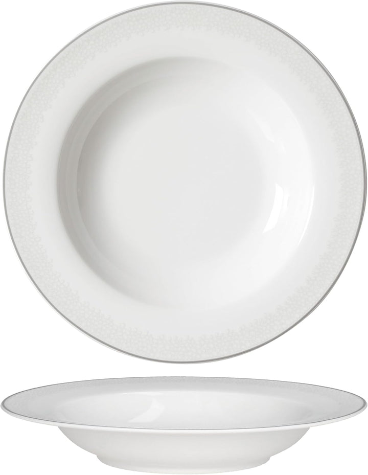 Ritzenhoff & Breker 6er Set Venezia Suppenteller I Ø21,8cm I 200ml I 6 Personen I Elegante Tiefe Tel