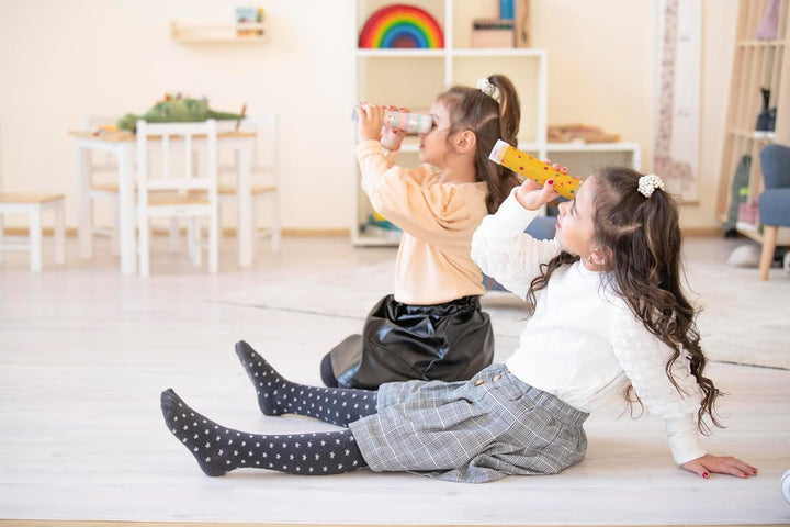 Betzold 52120 - Kaleidoskop Kinder-Geburtstag 10er Bastel-Set Mitgebsel