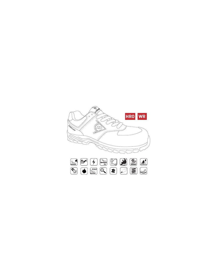 DUNLOP Männer Flying ArrowDunlop ARRO06440 Flying Arrow Halbschuh Sicherheitssneaker S3, 44, Grau 41