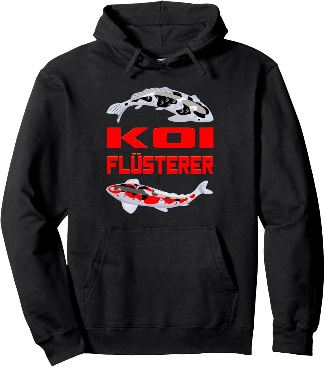 Koi Flüsterer Japan Koi Fisch Karpfen Gartenteich Pullover Hoodie