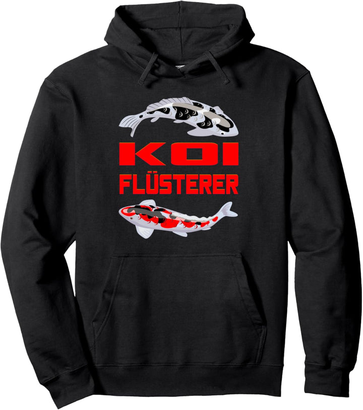 Koi Flüsterer Japan Koi Fisch Karpfen Gartenteich Pullover Hoodie