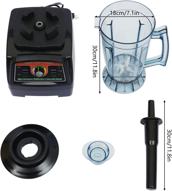 Blender Standmixer | Stand mixer | 3.9L 2800W Gewerblicher Hochgeschwindigkeits-Mixer | Saftpresse |