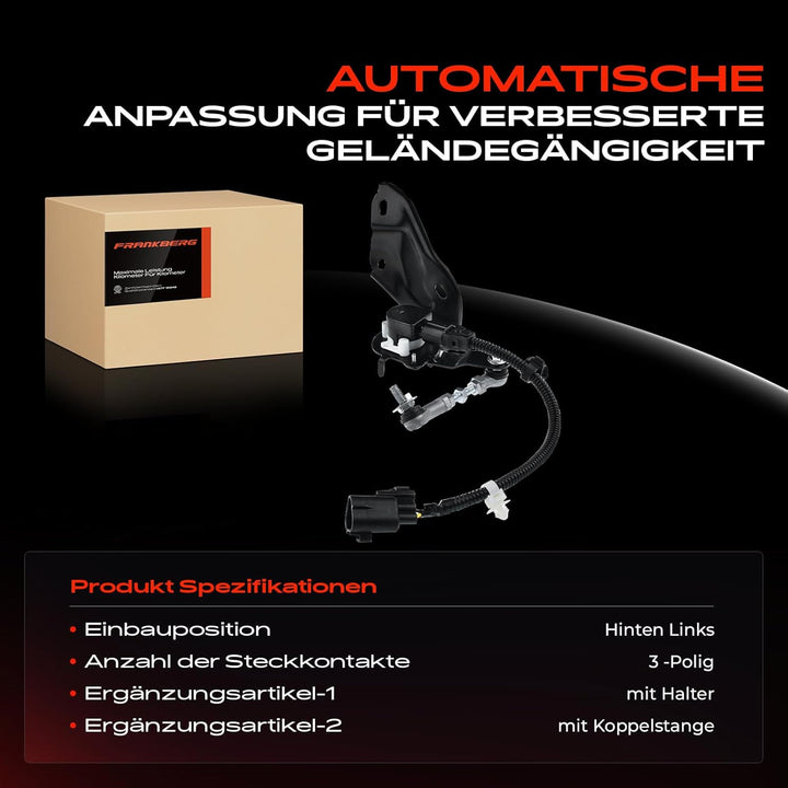 Höhensensor Niveauregulierung Hinten Links für GX URJ15 4.6L 2009-2020 8940860030