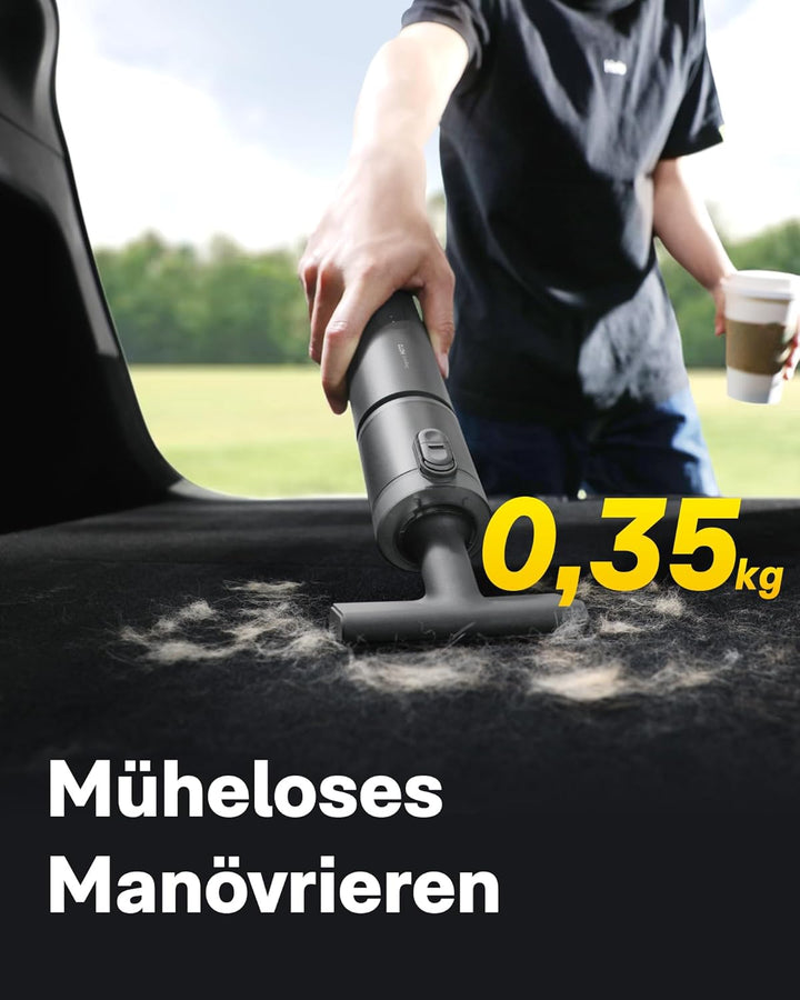 HOTO Handstaubsauger Auto, 4-in-1-Akku-Staubstaubsauger mit 20000Pa Starker Saugkraft, Elektrischer