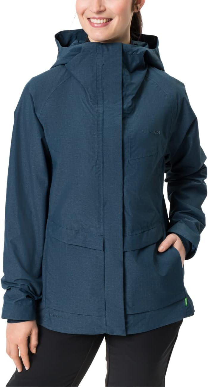VAUDE Damen Women's Comyou Pro Rain Jacket Jacke 36 dark sea, 36 dark sea