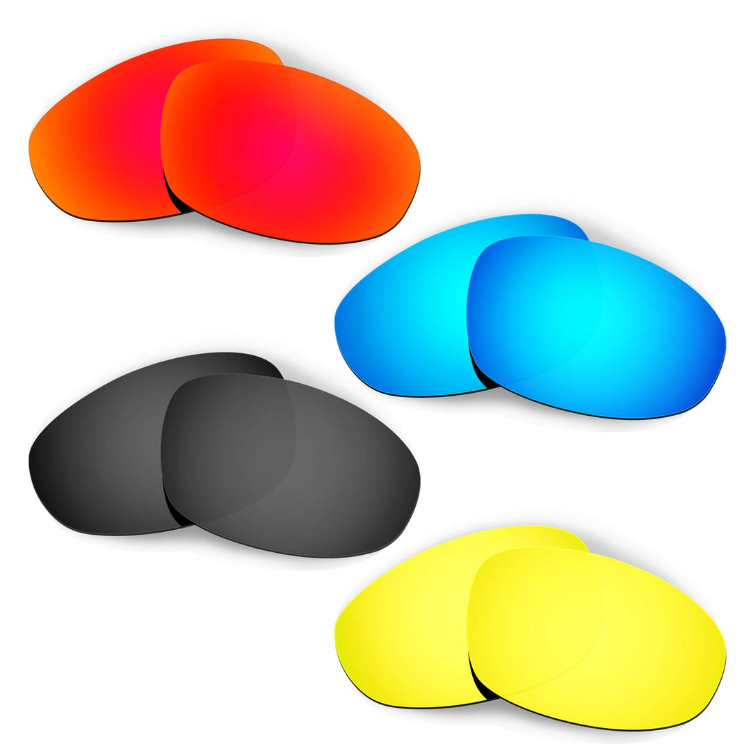 HKUCO Plus Mens Replacement Lenses For Oakley Juliet - 4 pair