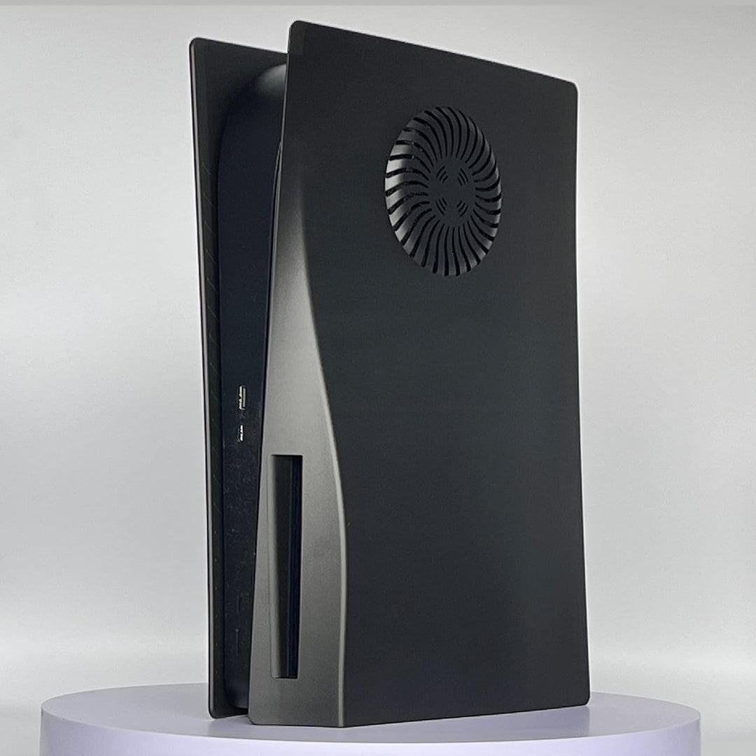 PS5 Frontplatten mit Kühlöffnungen Harte stossfeste Abdeckung für Playstation 5 Disc Edition DOBEWIN