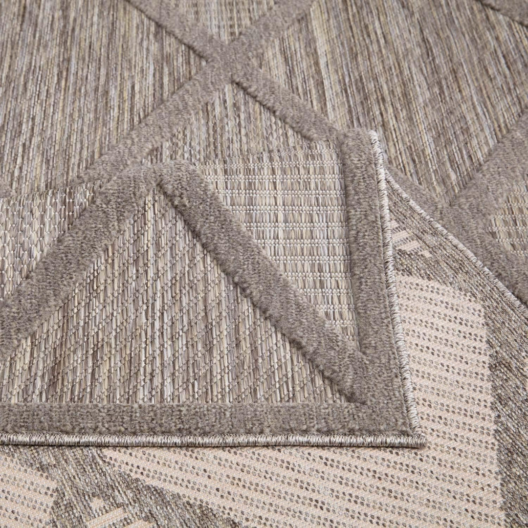 carpet city In-& Outdoor Teppich - 240x340 cm - für Innen-& Aussenbereich - Wetterfest Balkon-Teppic