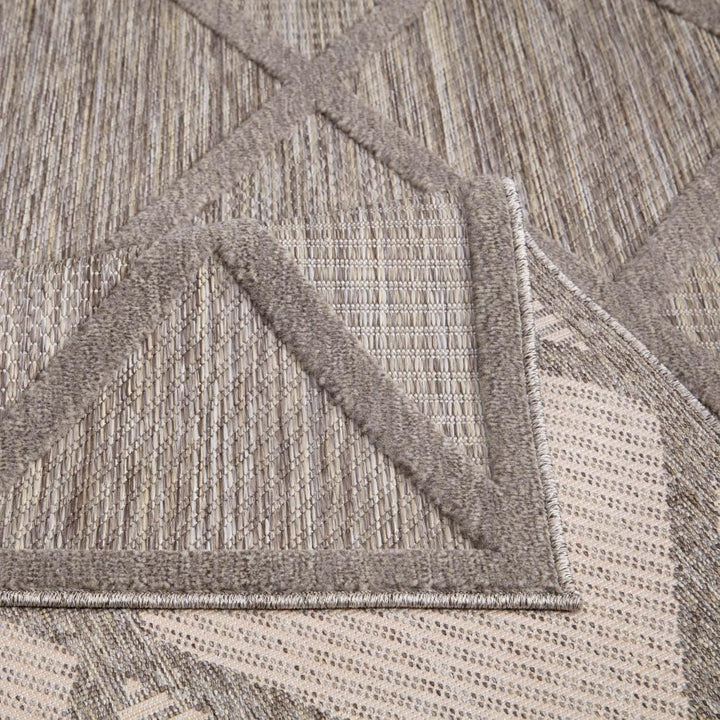 carpet city In-& Outdoor Teppich - 240x340 cm - für Innen-& Aussenbereich - Wetterfest Balkon-Teppic