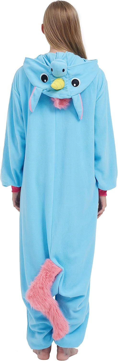 SimZoo Unisex Pyjamas Onesies Tiere Kostüm Cosplay Erwachsene Karneval Nachtwäsche Halloween Schlafa