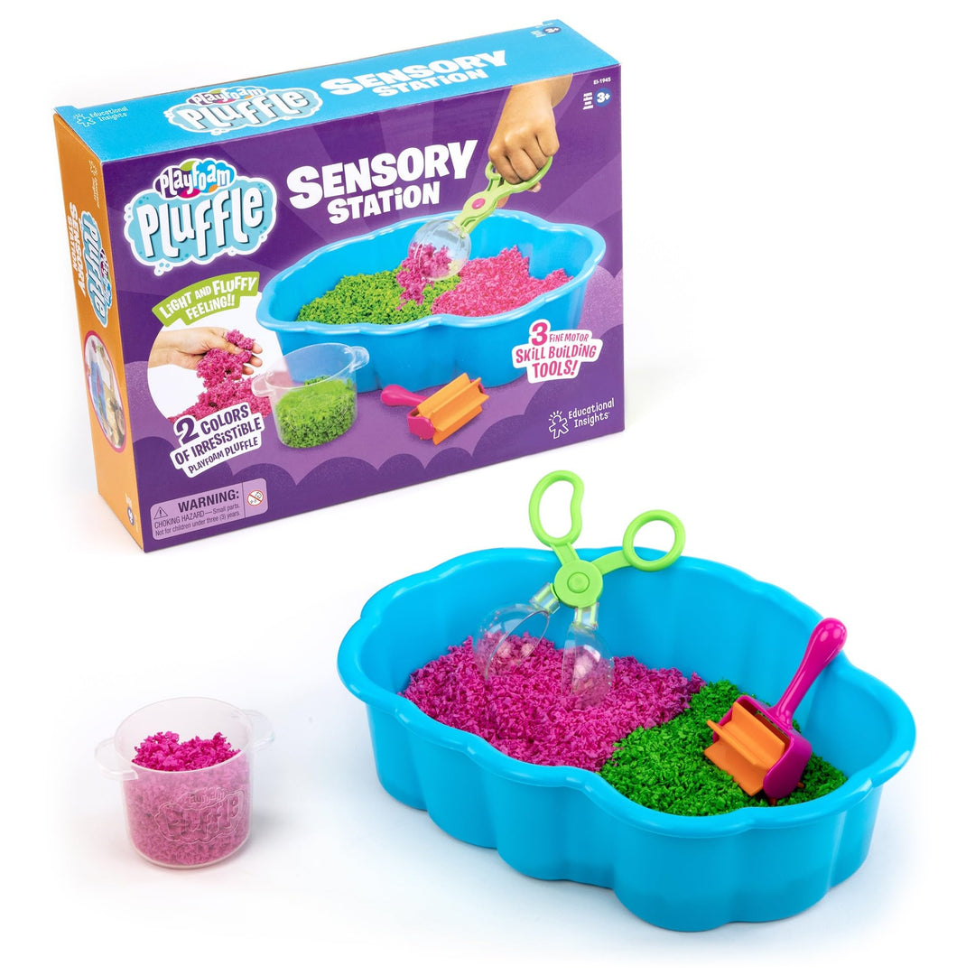 Learning Resources Playfoam Pluffle Sensorik-Station, Alter 3+, Sensorik Spielzeug für Kinder, förde